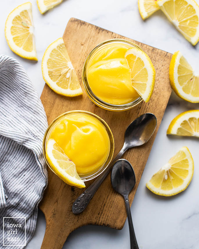 Recette de crème au citron maison 