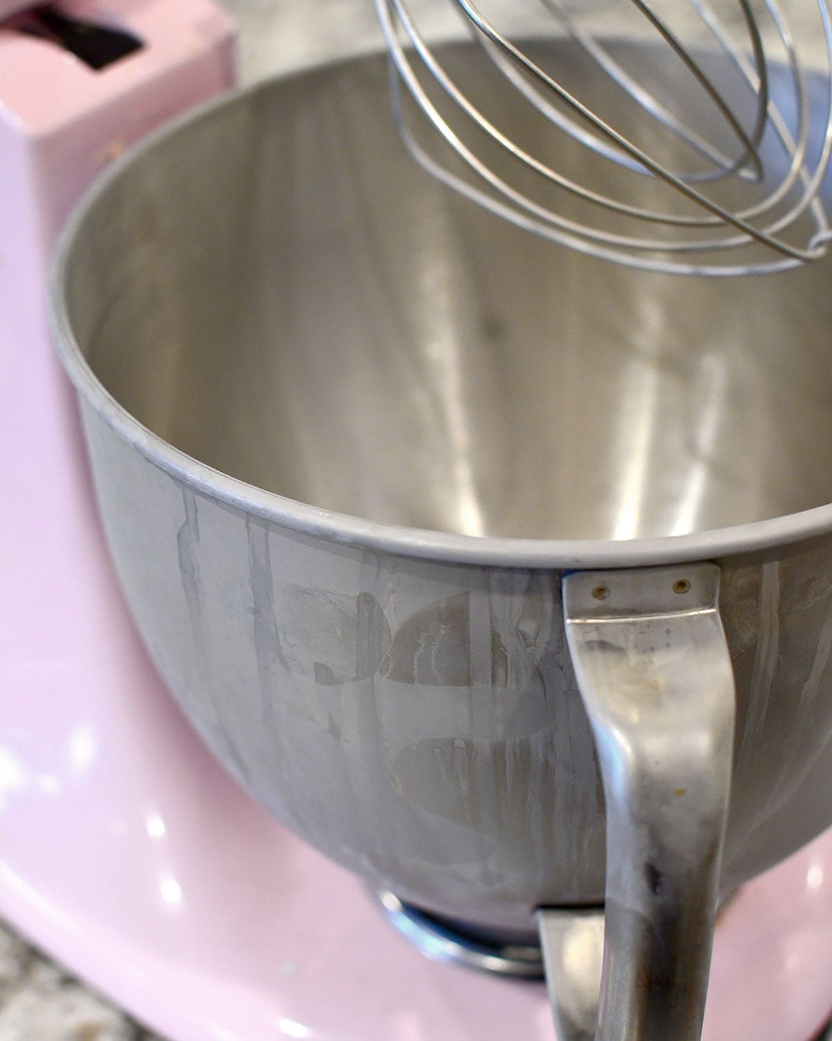 chilled mixing bowl
