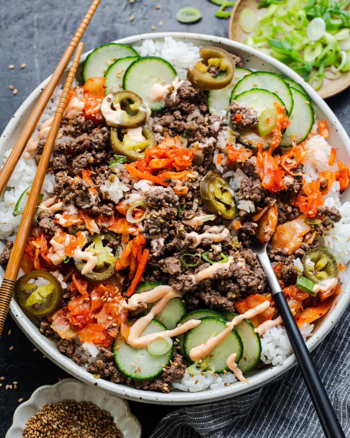korean beef bowl al lmixed up