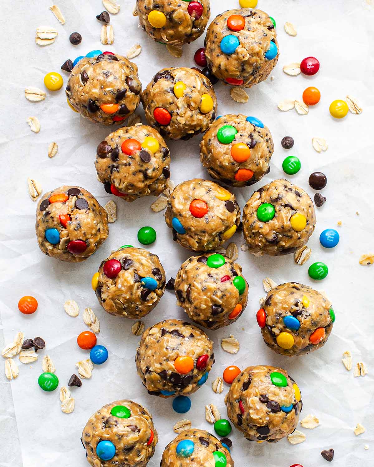 monster cookie energy bites